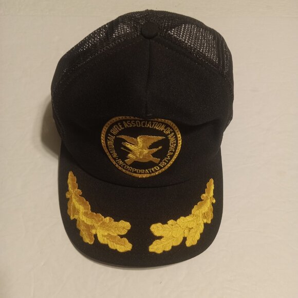 NRA Vintage Scrambled Eggs Trucker Hat/Cap OSFA - Picture 2 of 7